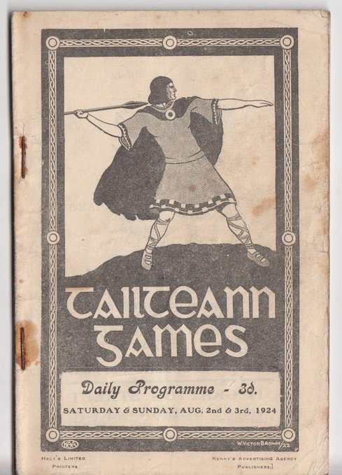 Tailteann Games Poster 2-3 August 1932