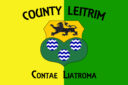 Flag of County Leitrim is a county in the Republic of Ireland.
