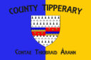 Flag of County Tipperary is a county in Ireland. It is located in the province of Munster. Vector illustration Copyright: dique