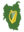 Map and Coat of Arms Withing of the Irish Province of Leinster