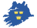 Map and Coat of Arms Withing of the Irish Province of Munster Copyright: lara2016