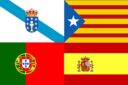 Iberia four Flags